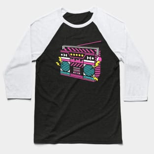 Ghetto Blaster Baseball T-Shirt